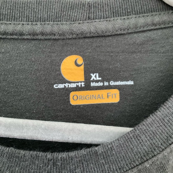 Carhartt, army green long-sleeved shirt - Picture 7 of 7